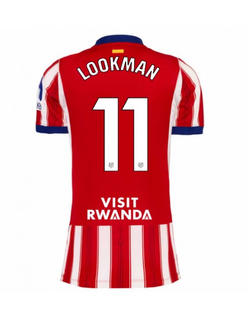 Ženski Nogometna dresi replika Atletico Madrid Ademola Lookman #11 Domači 2026-27 Kratek rokav Ženski Nogometna dresi replika Atletico Madrid Ademola Lookman #11 Domači 2026-27 Kratek rokav